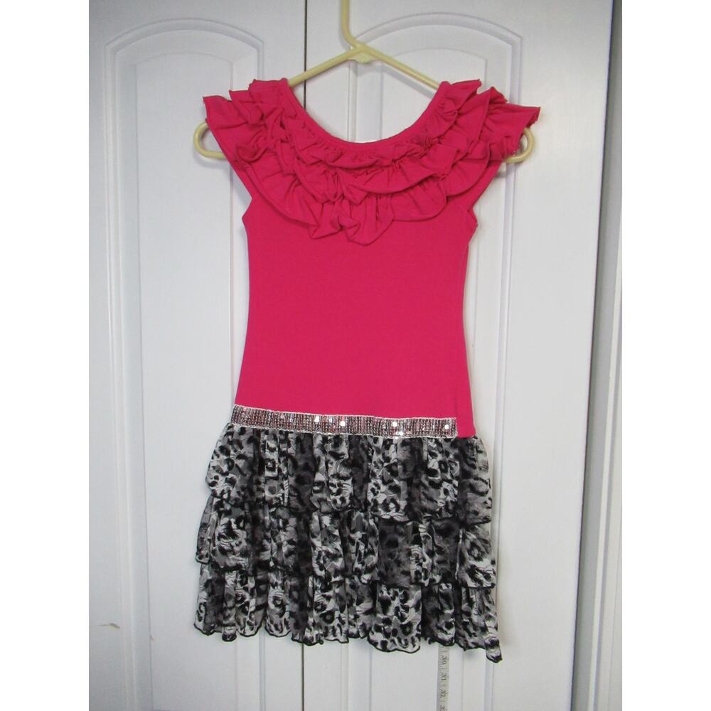 #16 Rare Too Pink Lepoard Dress